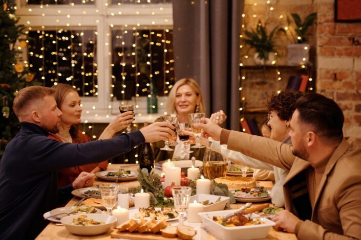 family-having-a-christmas-dinner-together-